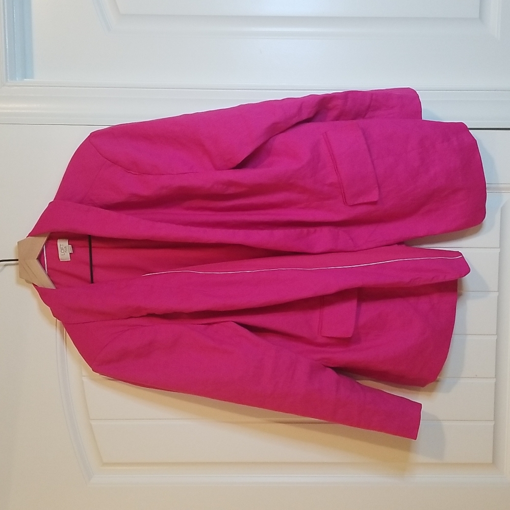 Hot Pink Blazer from Loft.